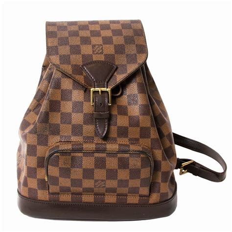 louis vuitton brown checkered bag|brown Louis Vuitton backpack.